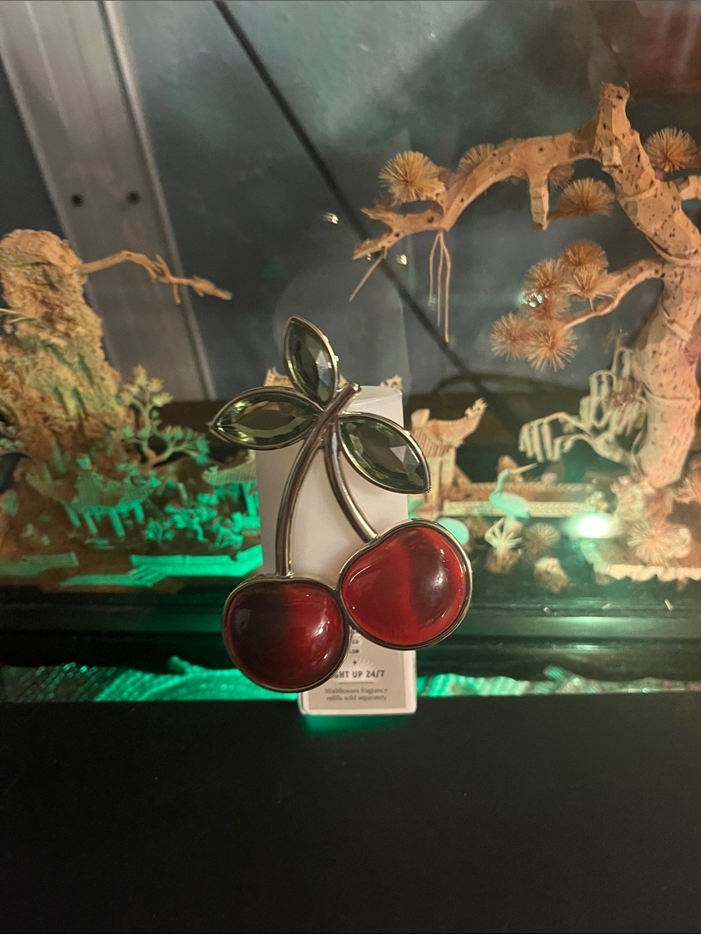 Cherry Drop Plug in- Red Cherry Design